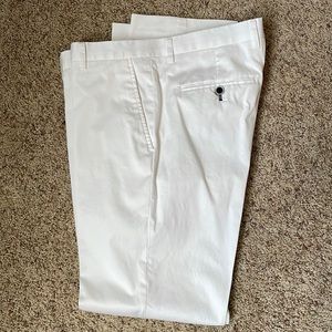 Men’s White Dress Pants - Slim 33/32